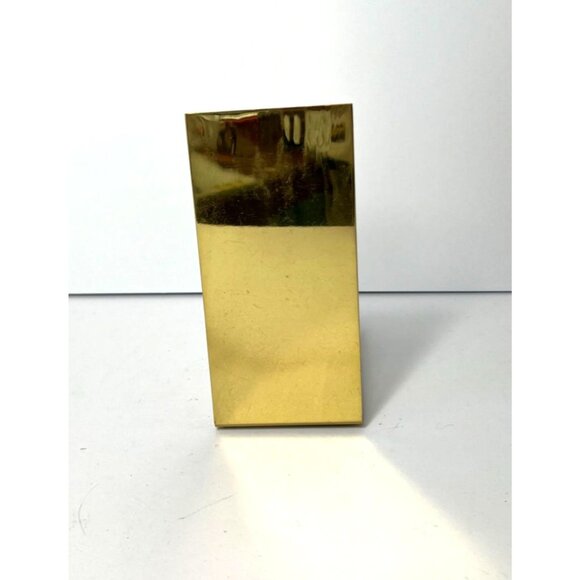 Mid Century Modern Minimal Gold Brass Golfer Golf Player Bookend Made in Korea - Picture 4 of 7
